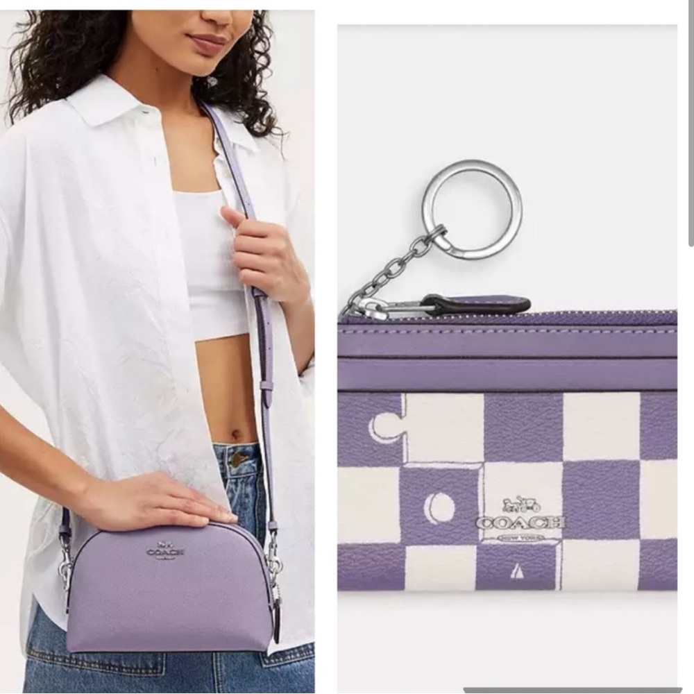 COACH Madi Crossbody and matching id case set